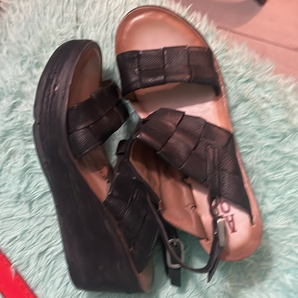 A.S.98 Nassar Platform Sandal black (40) - Picture 7 of 9